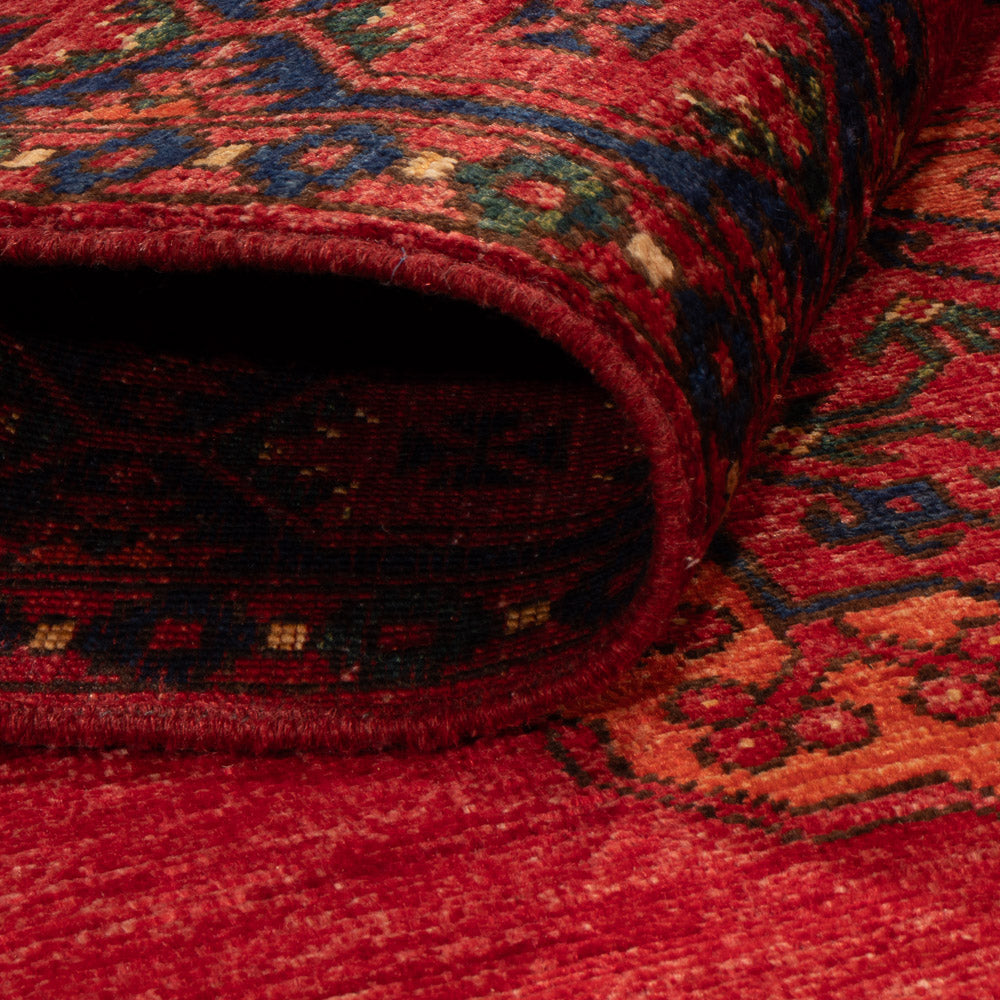 Afghan Rug - 150 x 100 cm - red