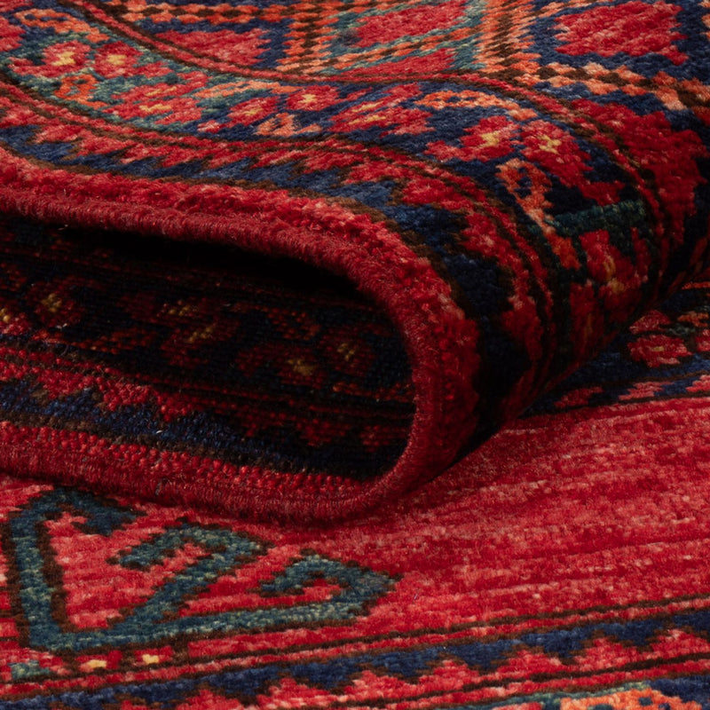 Afghan Rug - 150 x 102 cm - red