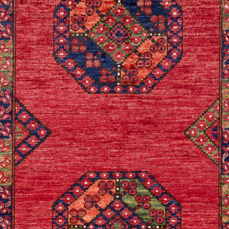 Afghan Rug - 159 x 108 cm - red