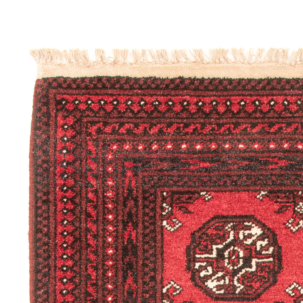 Afghan Rug - Filpa - 120 x 77 cm - red