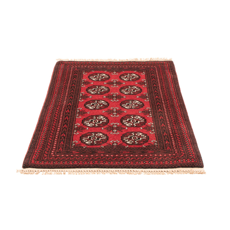 Afghan Rug - Filpa - 120 x 77 cm - red