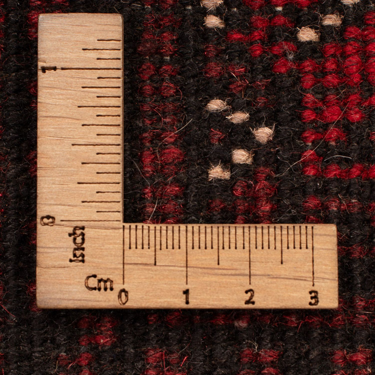 Afghan Rug - Filpa - 120 x 77 cm - red