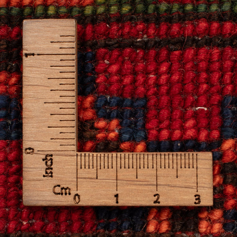 Afghan Rug - 125 x 82 cm - red