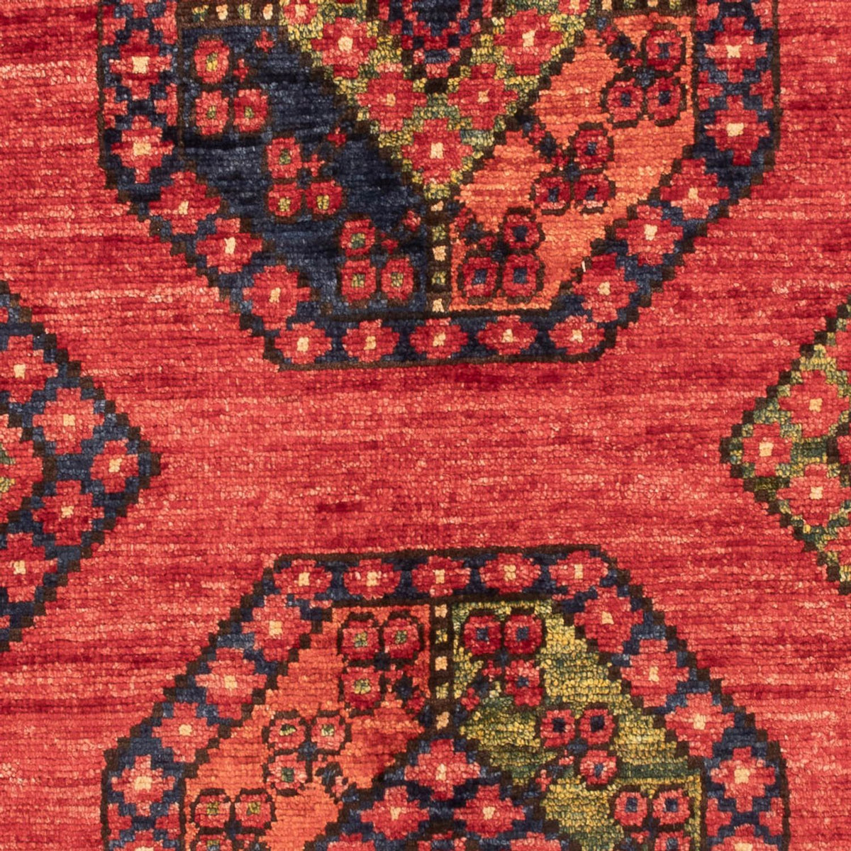 Afghan Rug - 121 x 81 cm - red