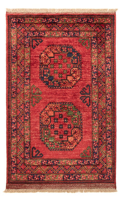 Afghan Rug - 126 x 82 cm - red