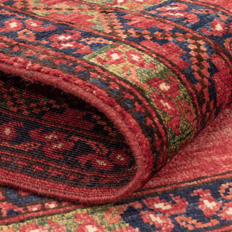 Afghan Rug - 123 x 83 cm - red