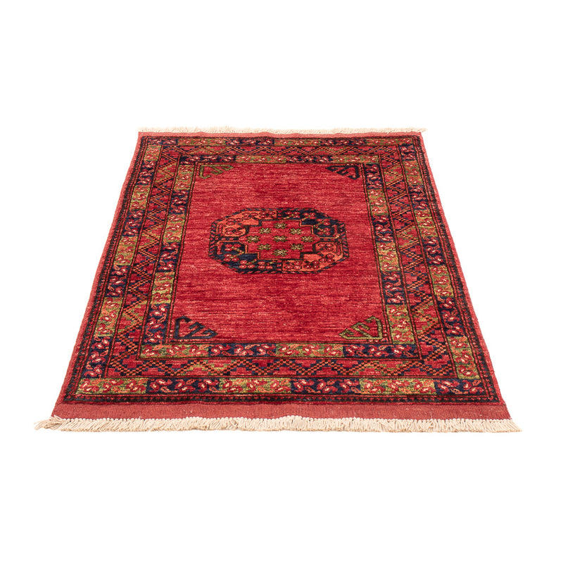 Afghan Rug - 123 x 83 cm - red