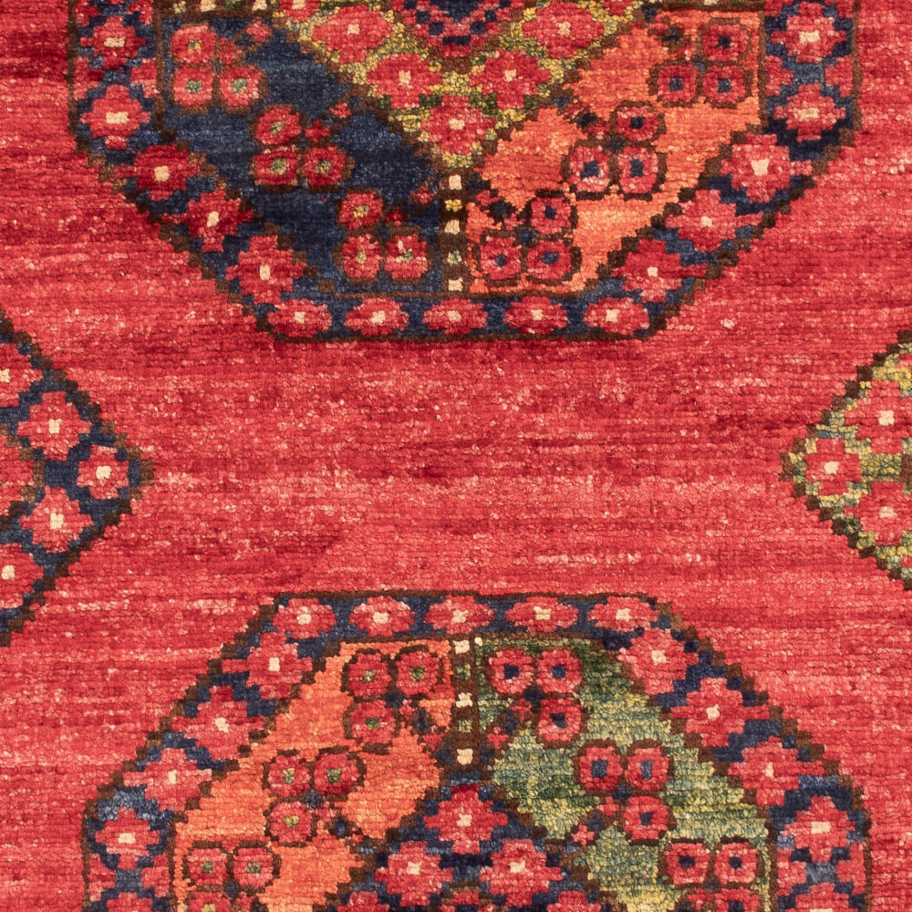 Afghan Rug - 117 x 81 cm - red