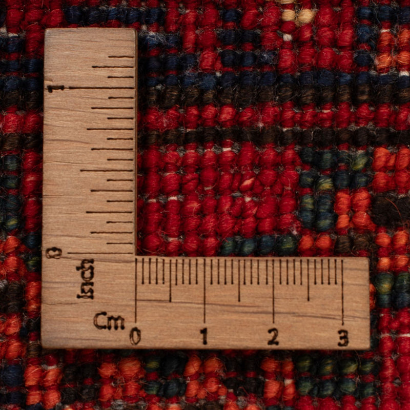 Afghan Rug - 126 x 84 cm - red