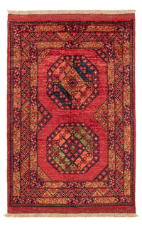 Afghan Rug - 123 x 82 cm - red
