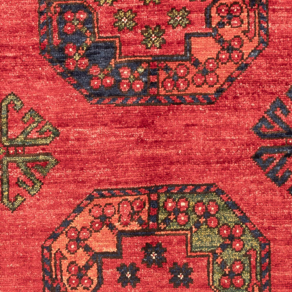 Afghan Rug - 127 x 85 cm - red