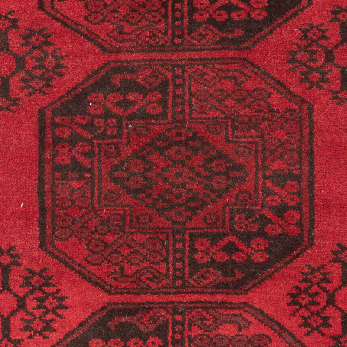 Afghan Rug - Filpa - 120 x 80 cm - red