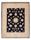 Ziegler Rug - 102 x 80 cm - black