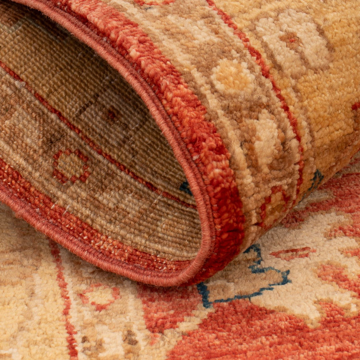 Ziegler Rug - 123 x 78 cm - dark red