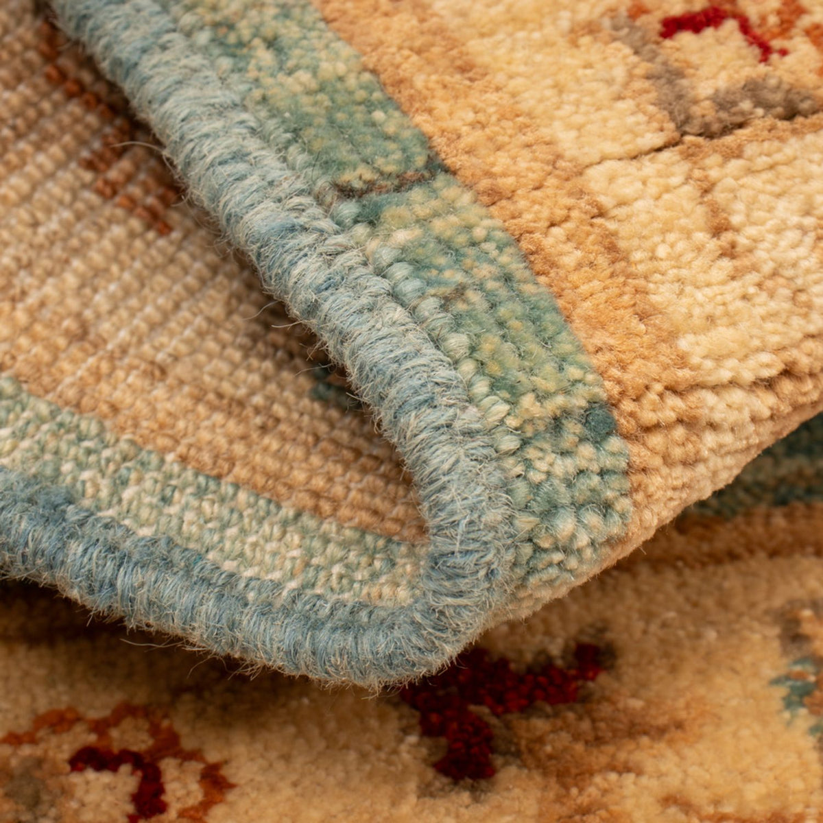 Ziegler Rug - 69 x 51 cm - turquoise