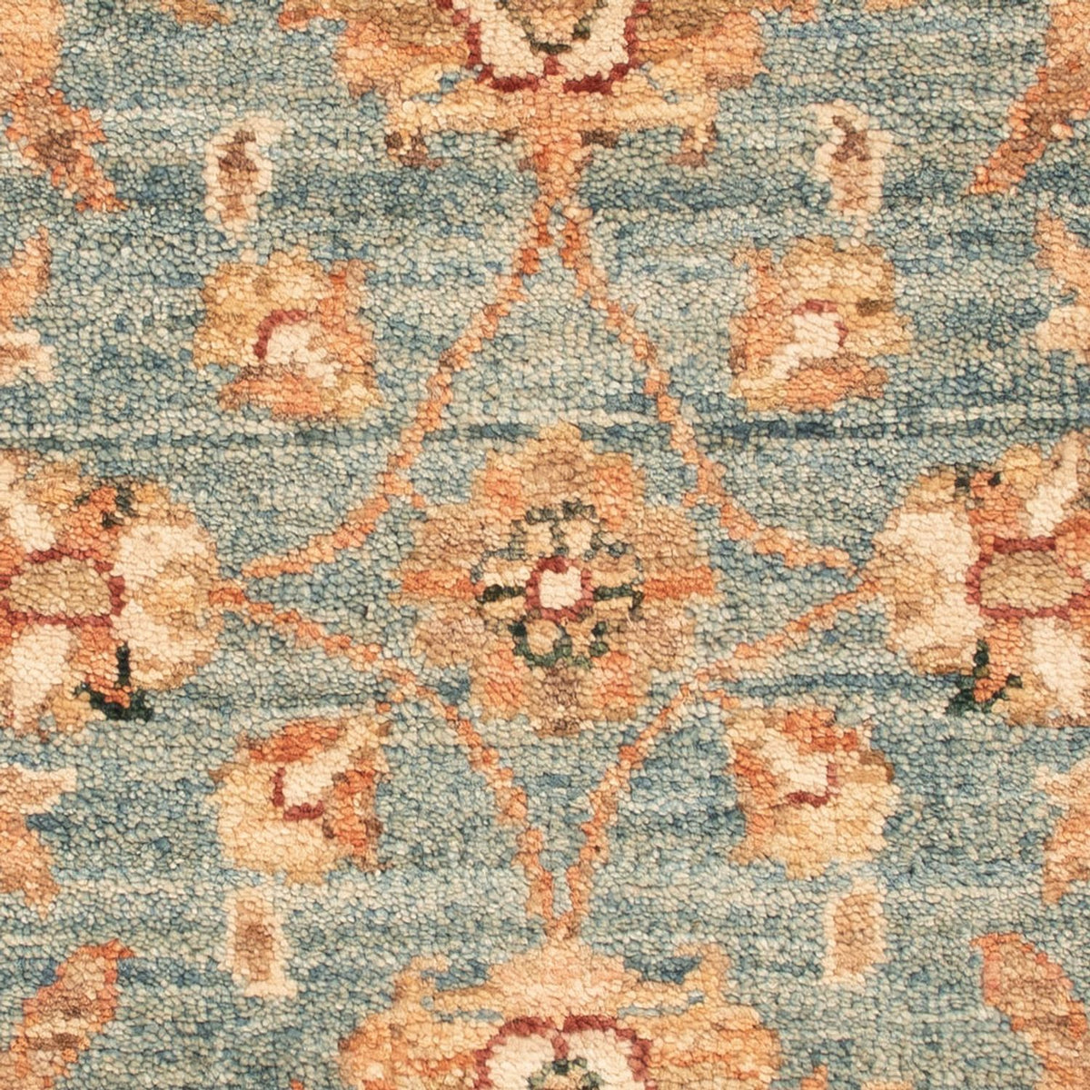 Ziegler Rug - 68 x 51 cm - turquoise