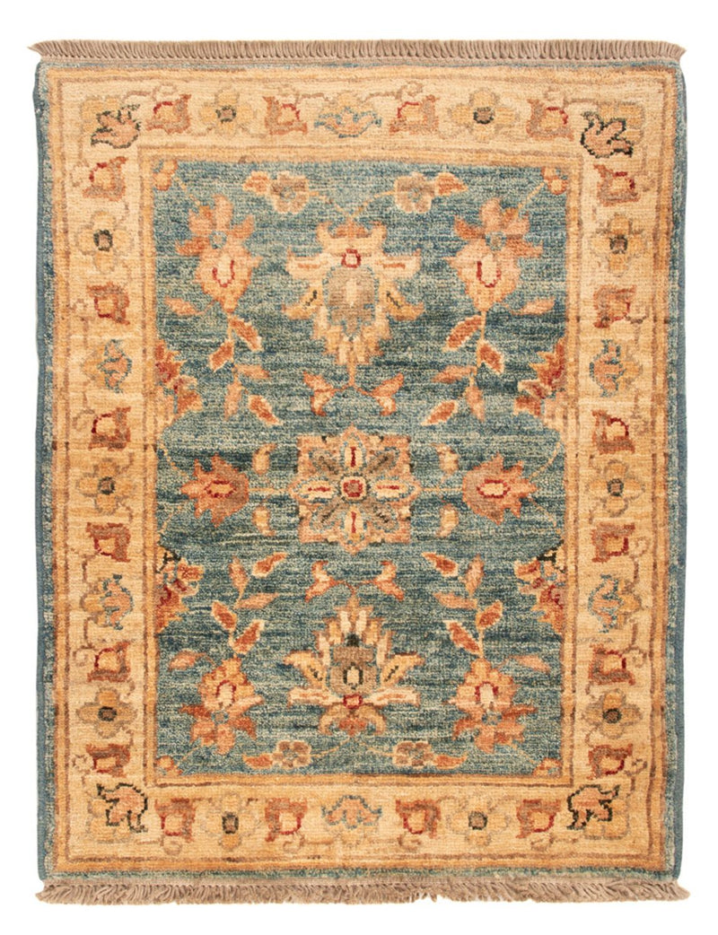 Ziegler Rug - 67 x 52 cm - turquoise