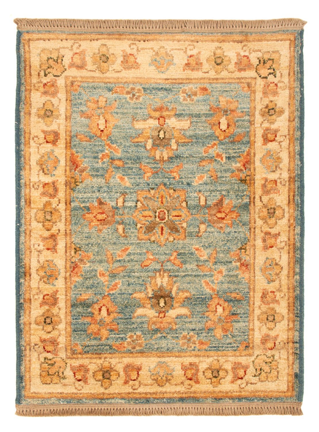 Ziegler Rug - 69 x 52 cm - turquoise