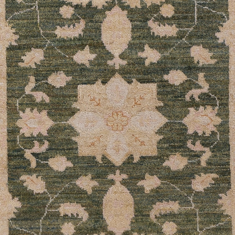 Runner Ziegler Rug - 246 x 82 cm - olive green