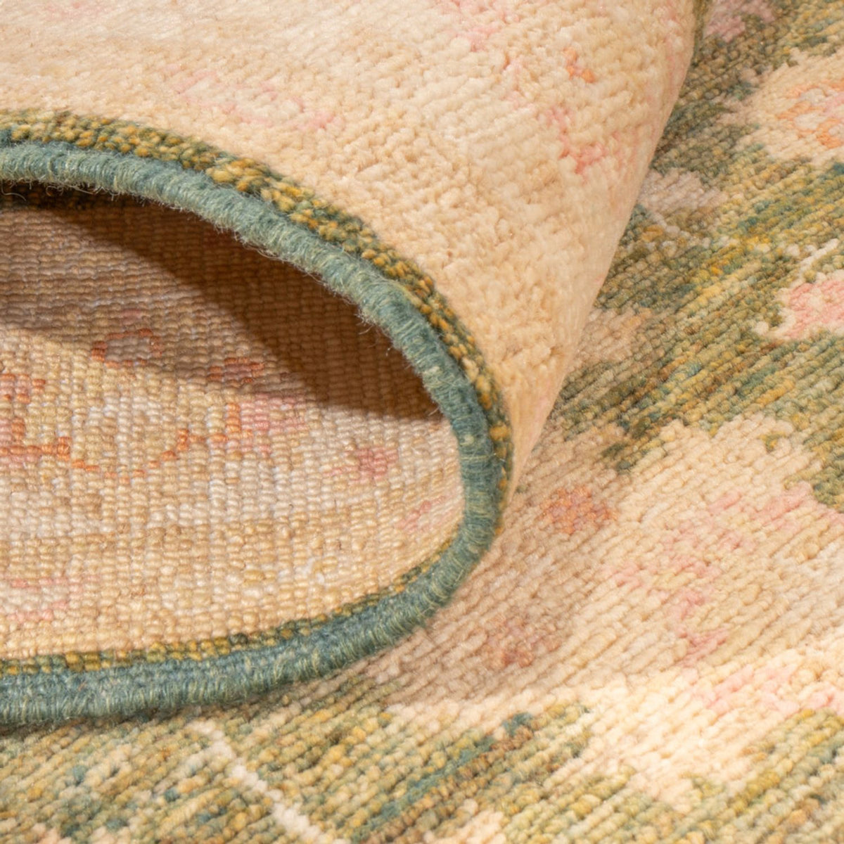 Runner Ziegler Rug - 365 x 102 cm - olive green