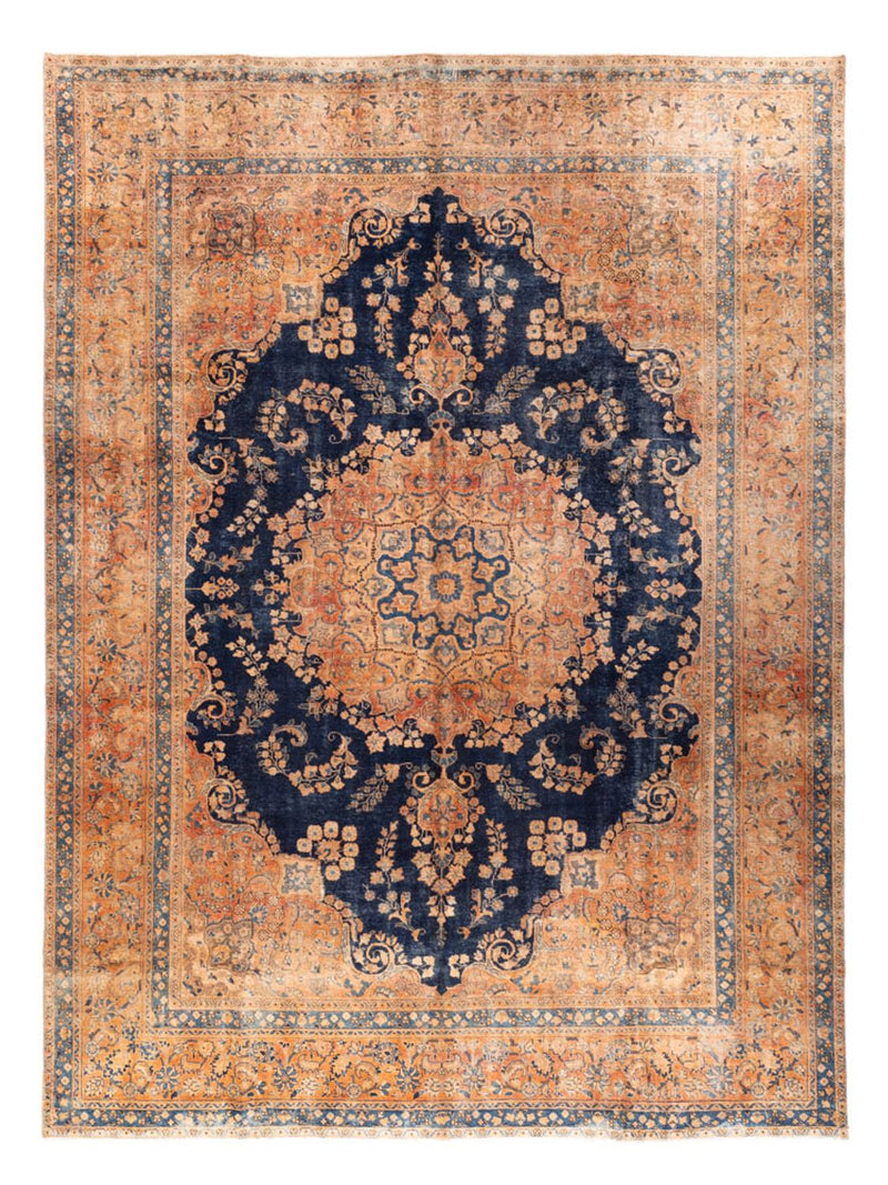Vintage Rug - 387 x 286 cm - dark blue