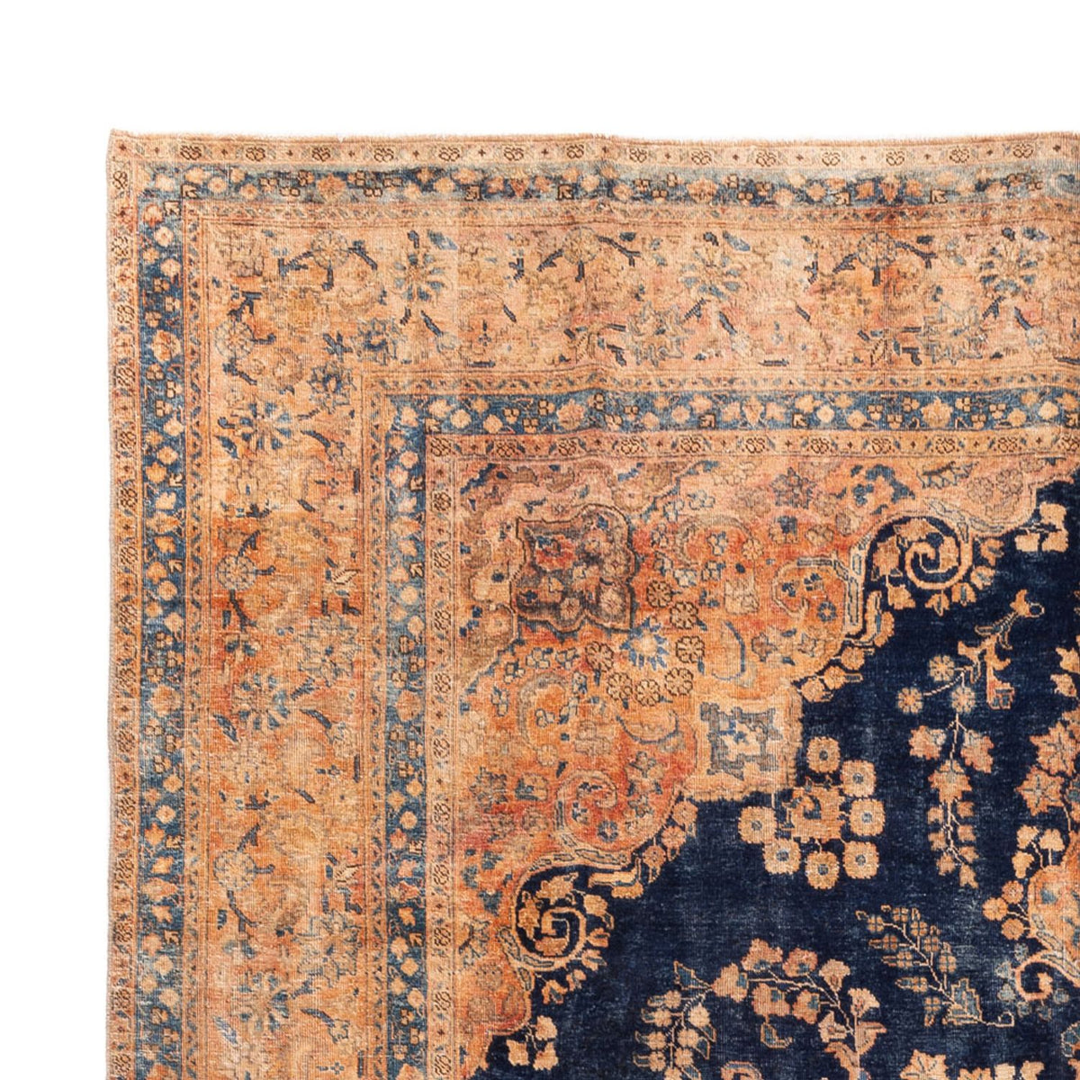 Vintage Rug - 387 x 286 cm - dark blue