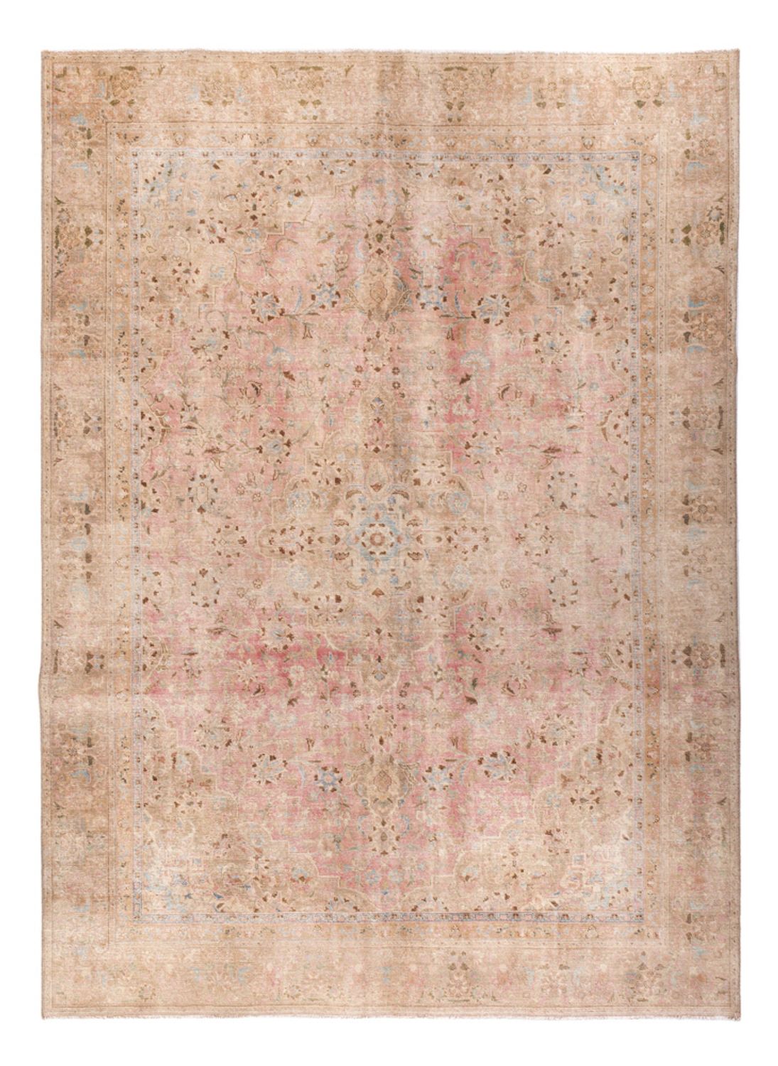 Vintage Rug - 363 x 267 cm - dark beige