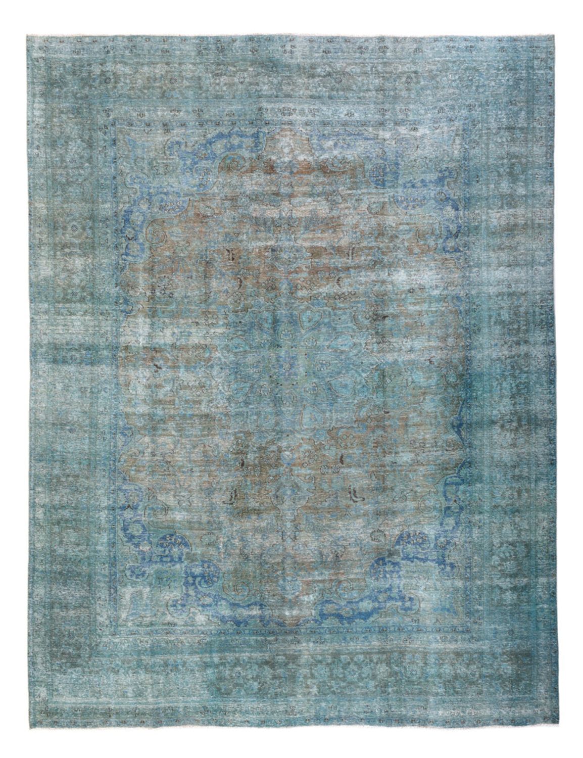 Vintage Rug - 375 x 285 cm - dark blue