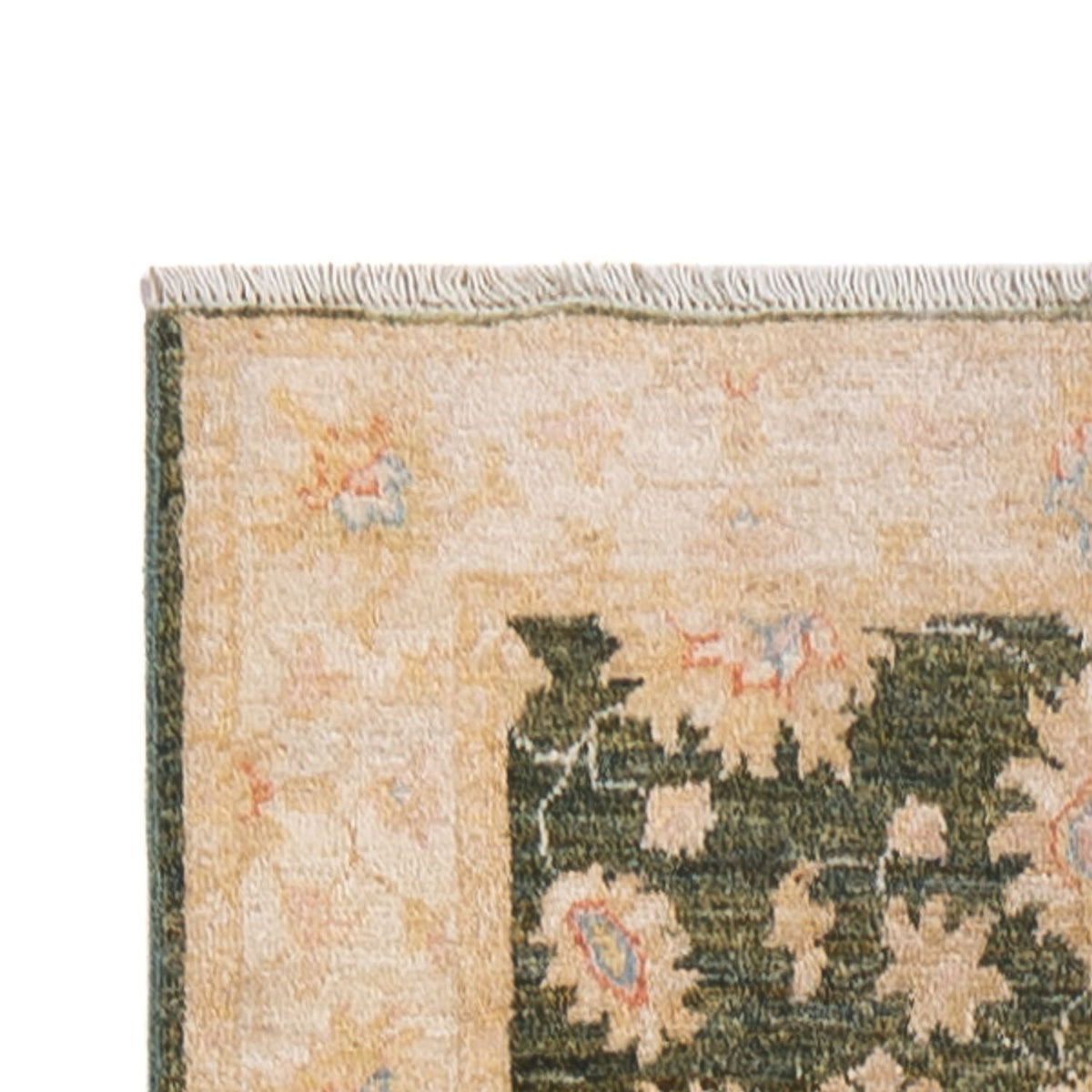 Runner Ziegler Rug - 393 x 83 cm - olive green