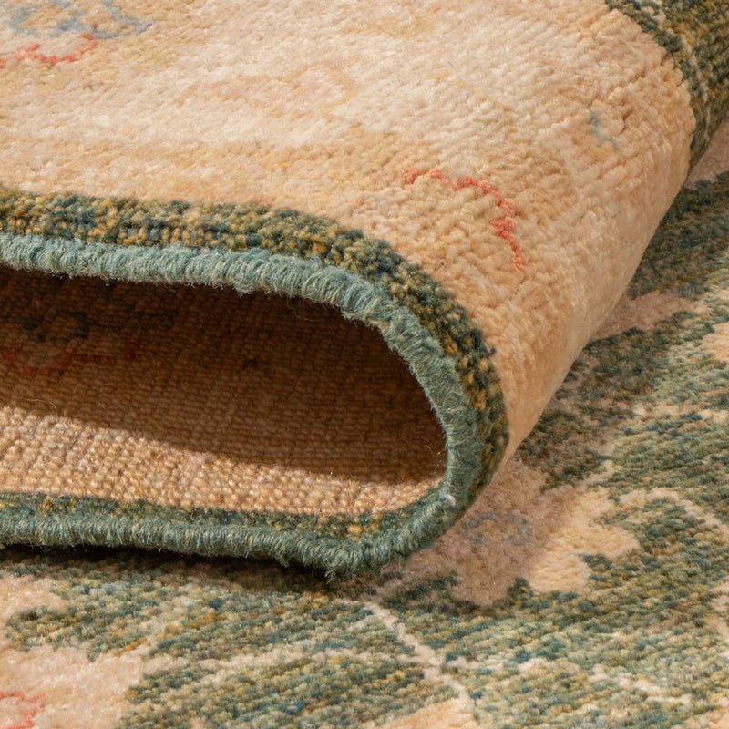 Runner Ziegler Rug - 393 x 83 cm - olive green