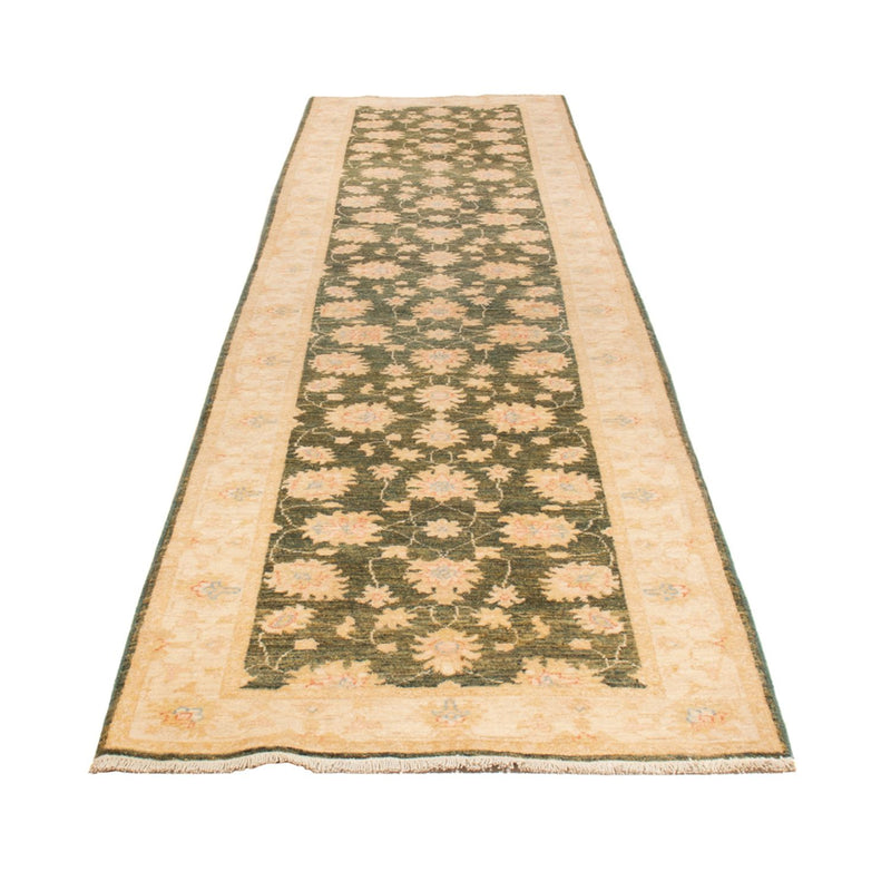 Runner Ziegler Rug - 393 x 83 cm - olive green
