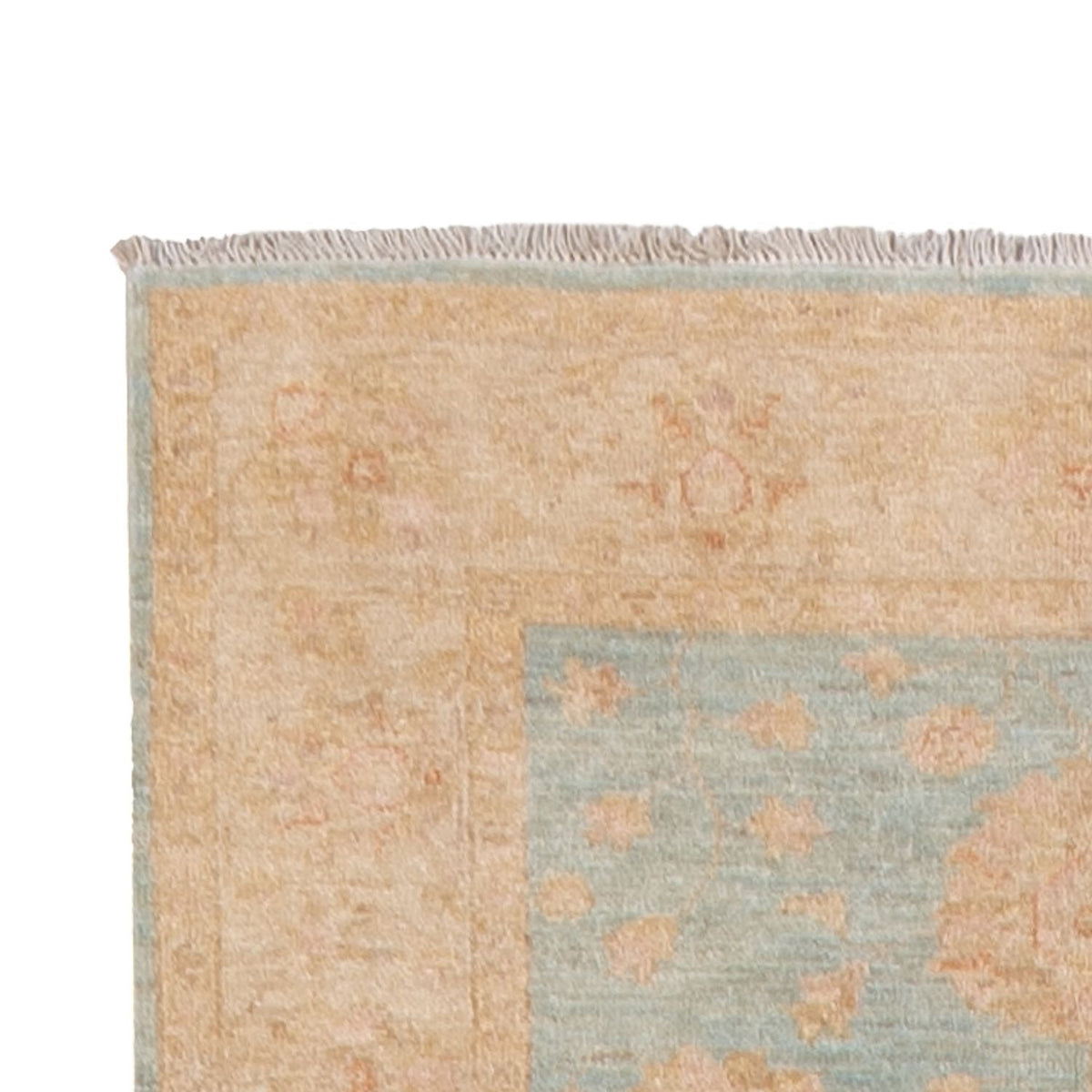 Runner Ziegler Rug - 390 x 103 cm - light blue