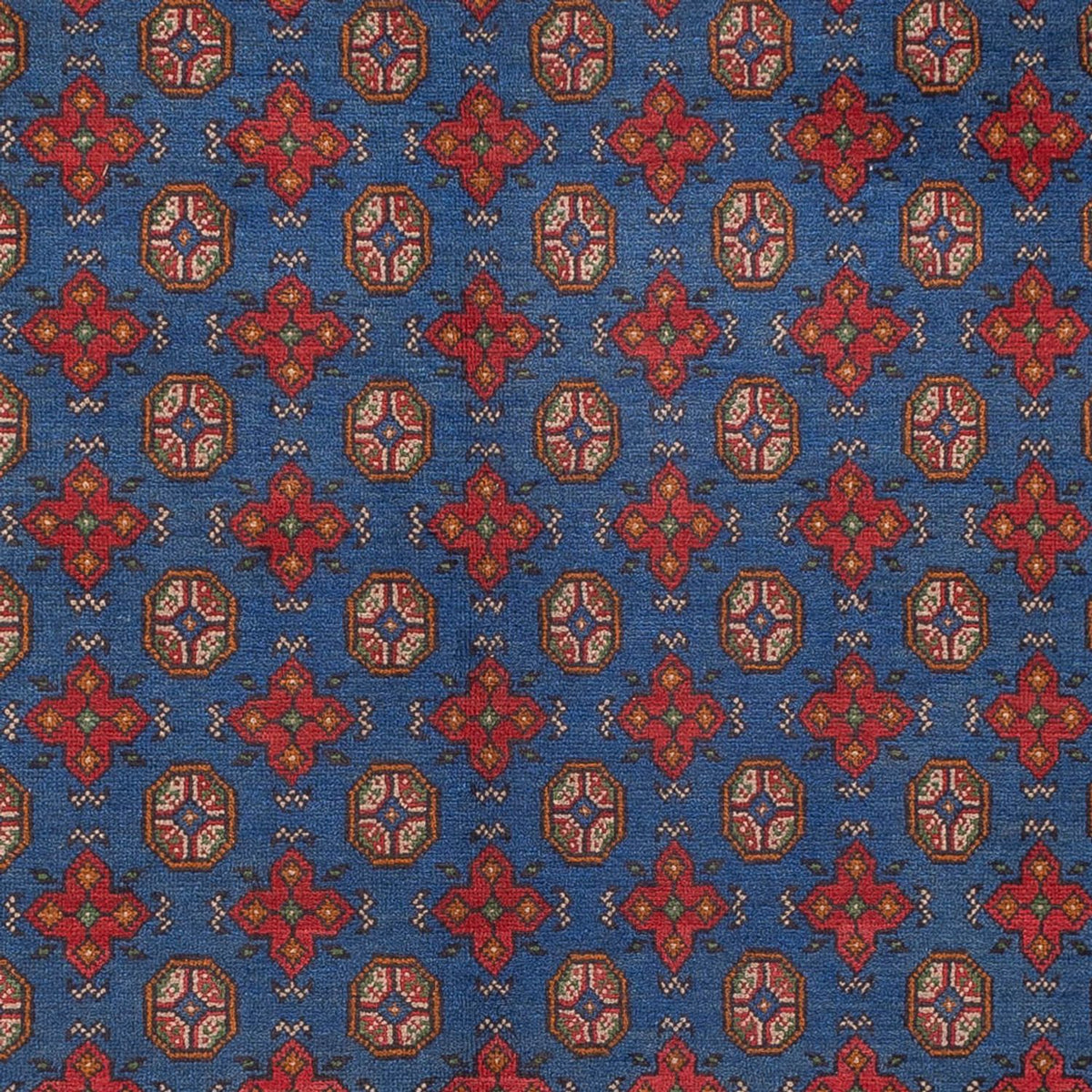 Afghan Rug - Filpa - 394 x 303 cm - blue