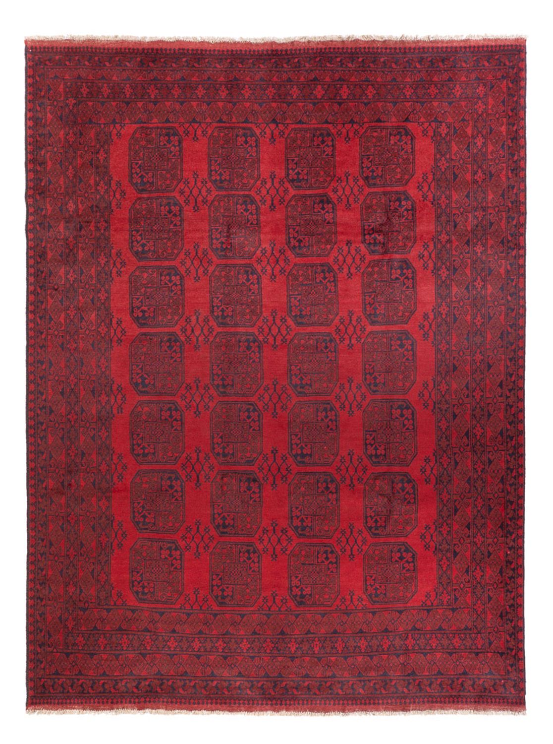 Afghan Rug - Filpa - 350 x 253 cm - red