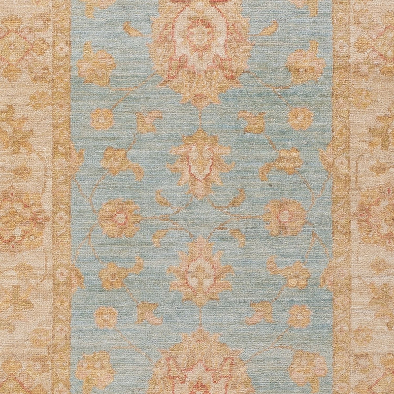 Runner Ziegler Rug - 299 x 80 cm - light blue