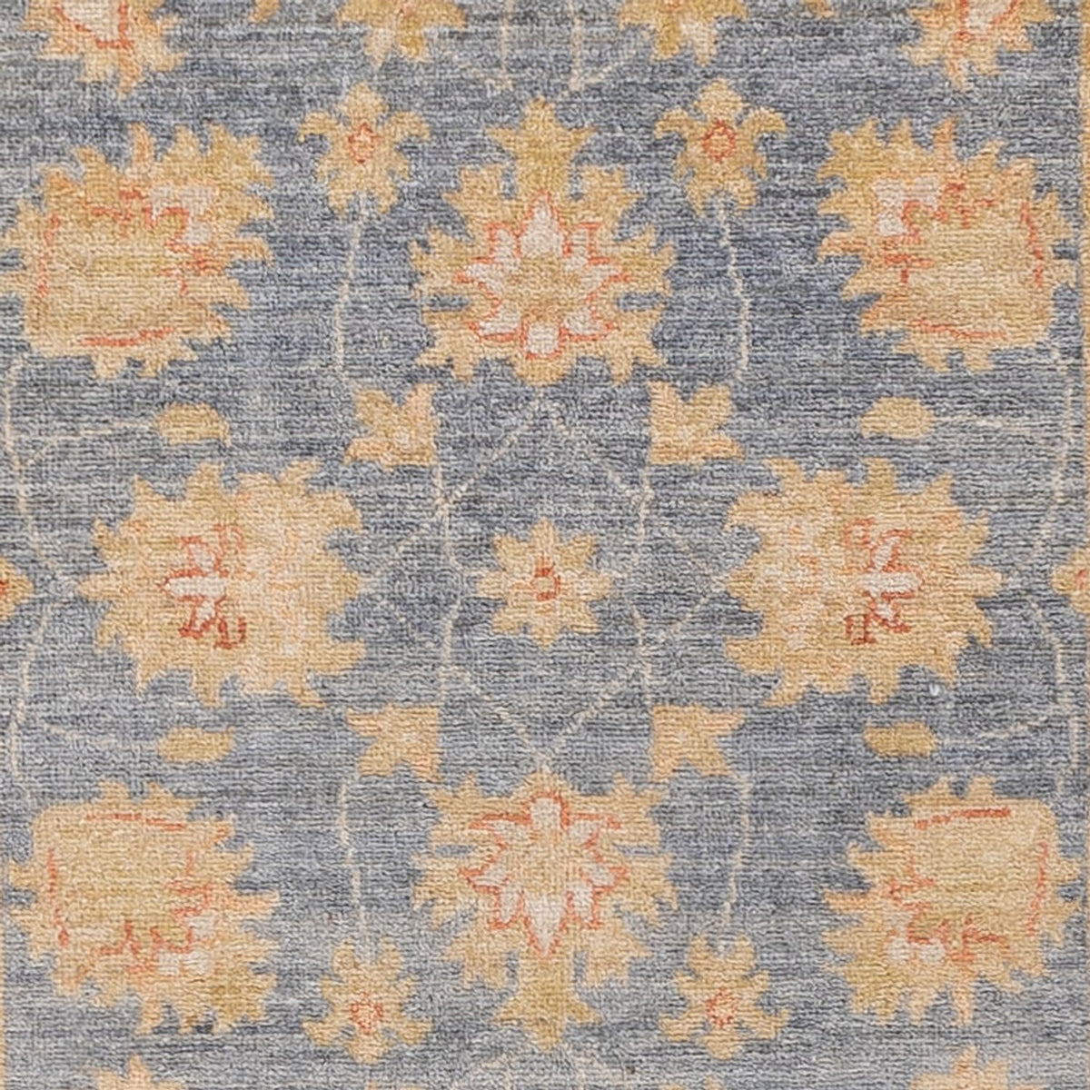 Runner Ziegler Rug - 243 x 81 cm - petrol blue