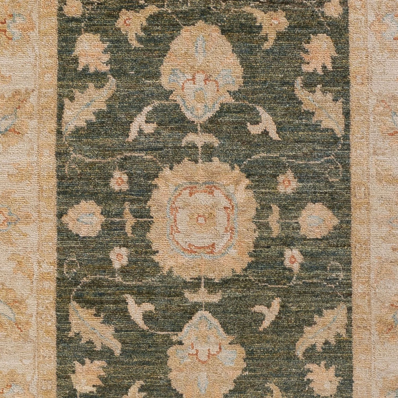 Runner Ziegler Rug - 295 x 83 cm - olive green