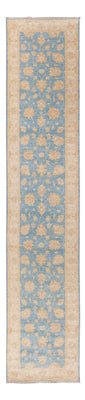 Runner Ziegler Rug - 394 x 82 cm - light blue