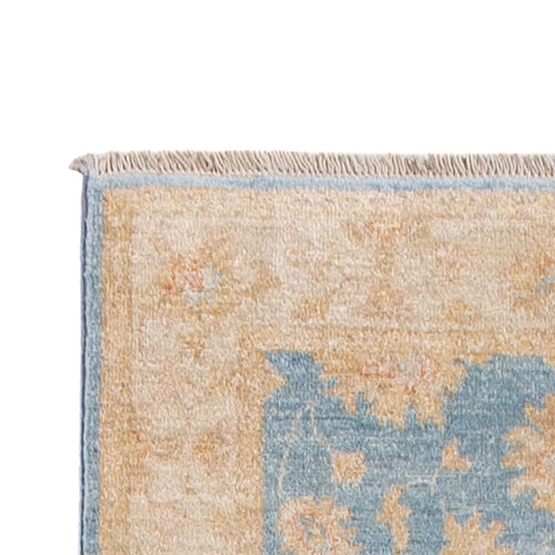 Runner Ziegler Rug - 393 x 81 cm - light blue