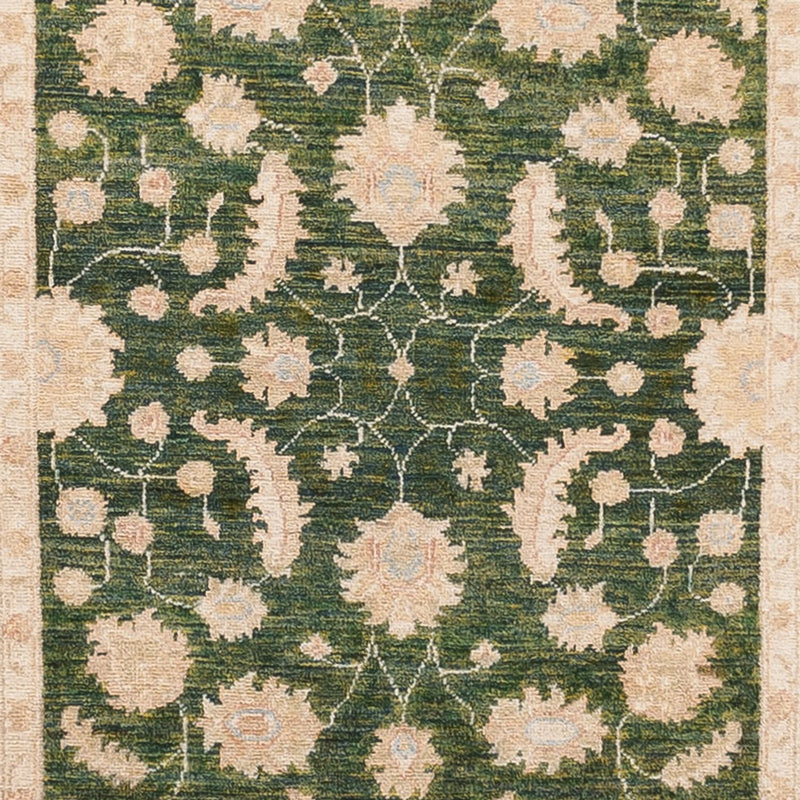 Runner Ziegler Rug - 455 x 102 cm - green