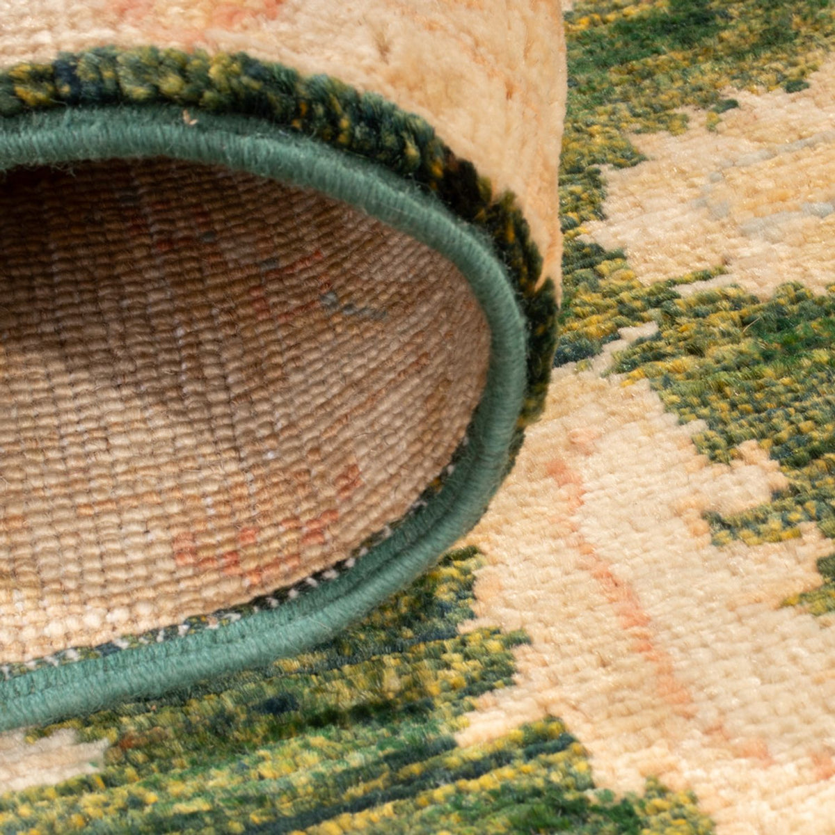 Runner Ziegler Rug - 455 x 102 cm - green