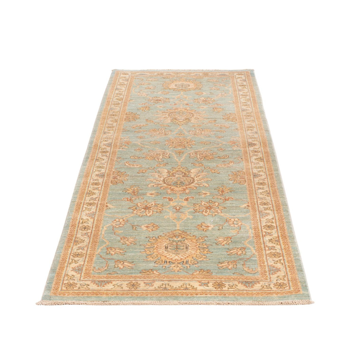 Runner Ziegler Rug - 239 x 82 cm - turquoise