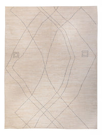 Designer Rug - 410 x 310 cm - light blue