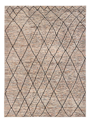 Designer Rug - 284 x 218 cm - dark beige