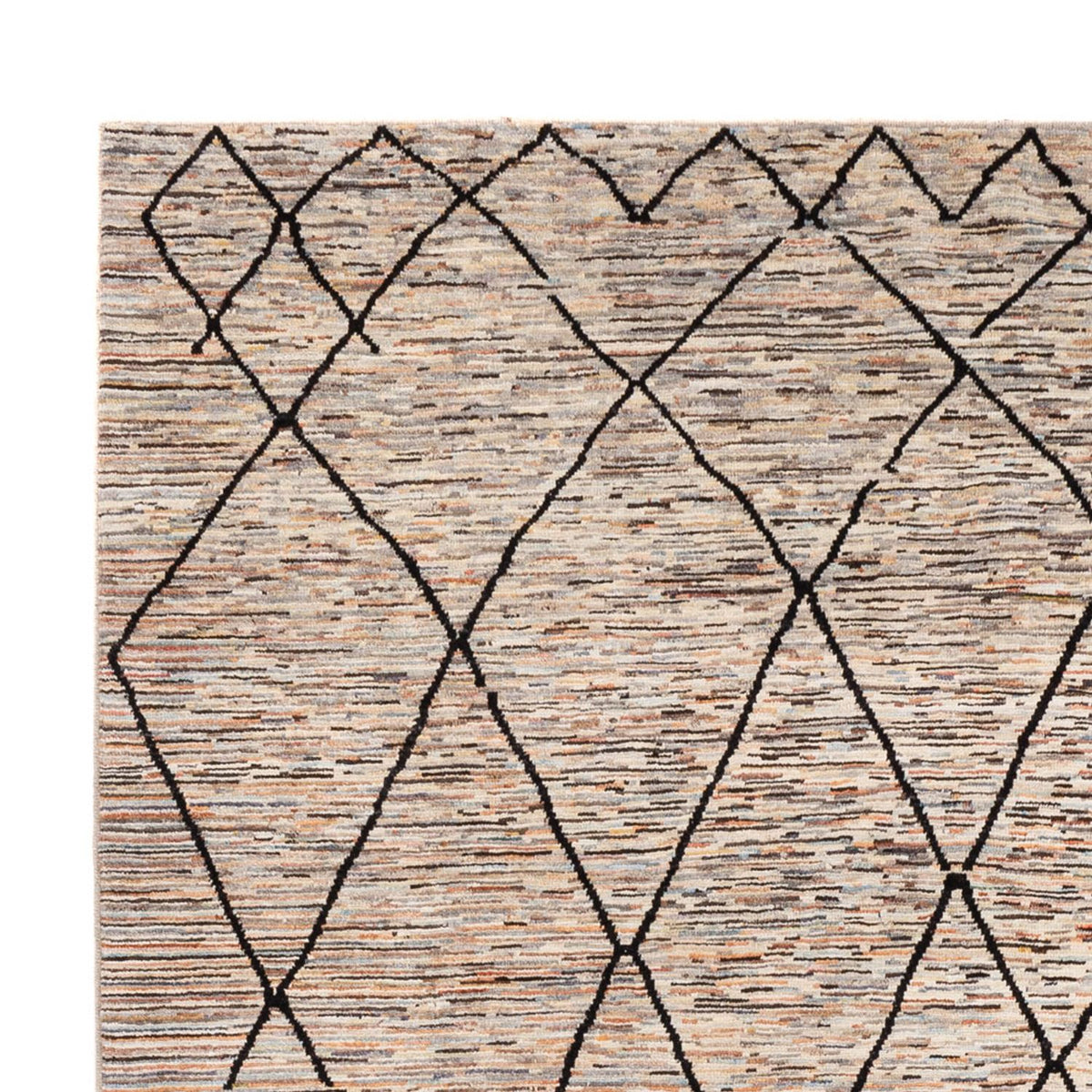 Designer Rug - 284 x 218 cm - dark beige