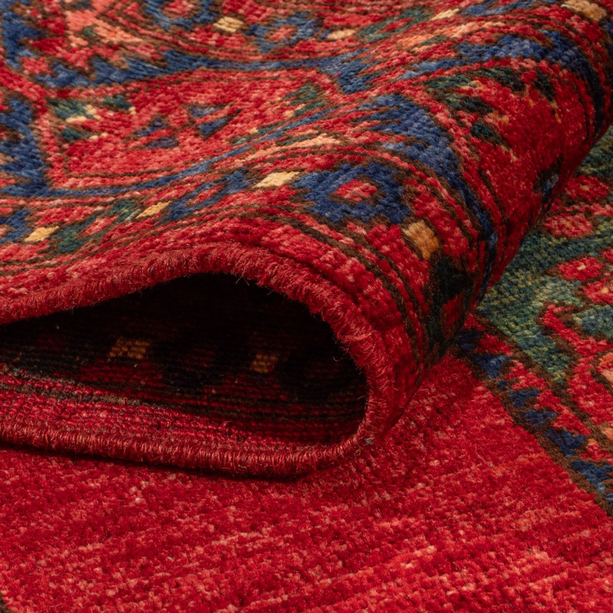 Afghan Rug - 183 x 122 cm - red