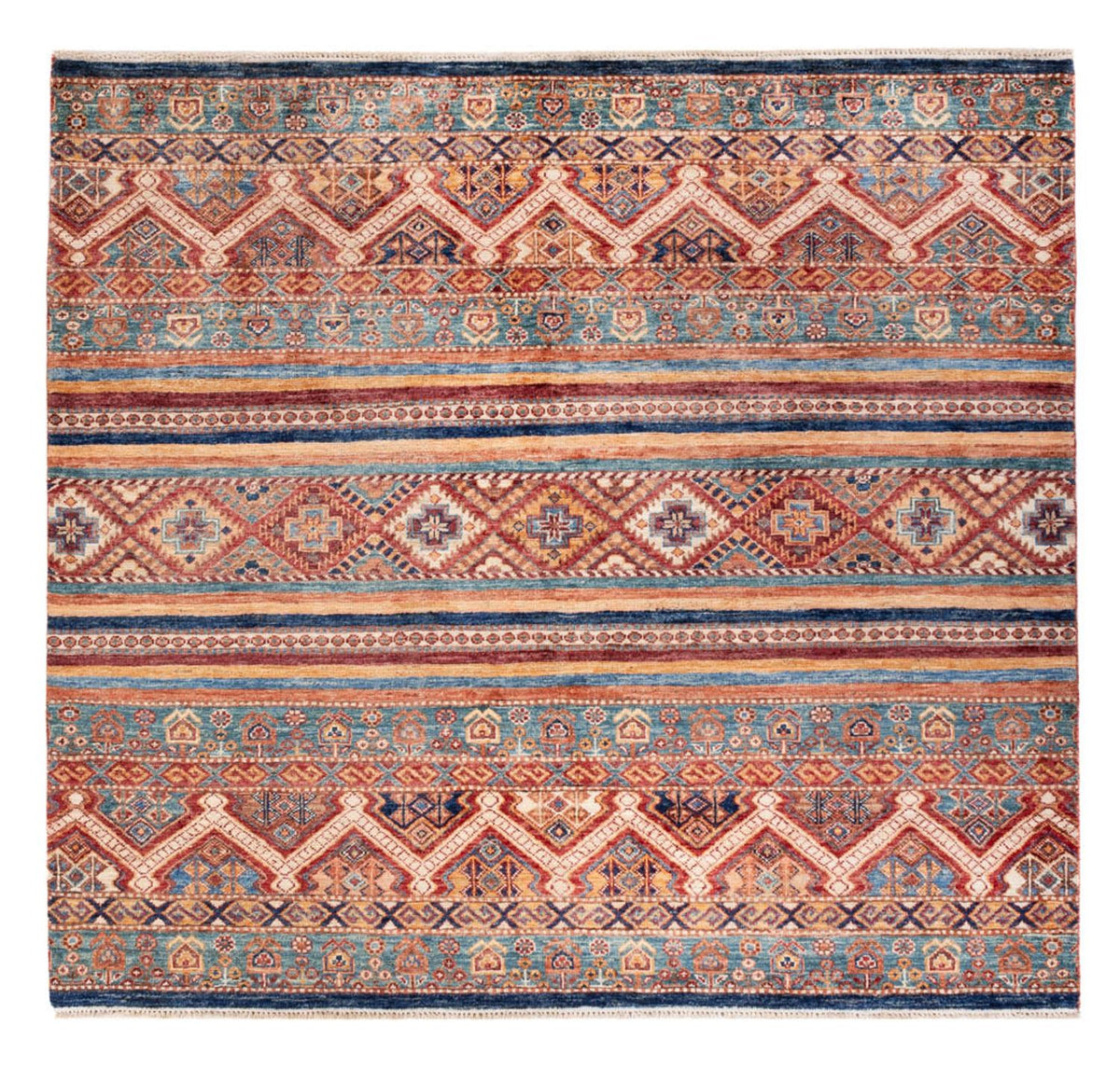 Ziegler Rug - Shal square  - 154 x 145 cm - multicolored