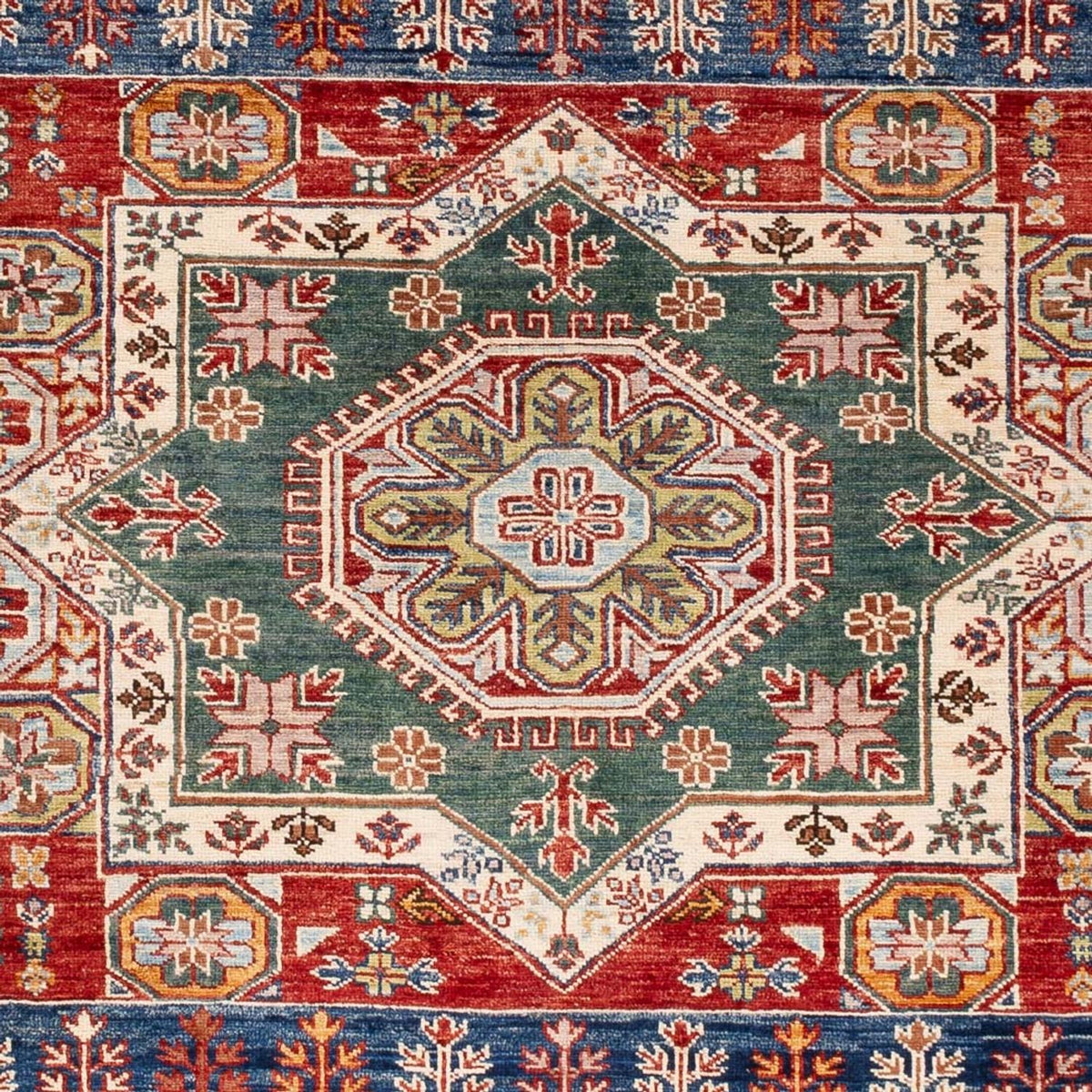 Ziegler Rug - Kazak square  - 181 x 185 cm - multicolored