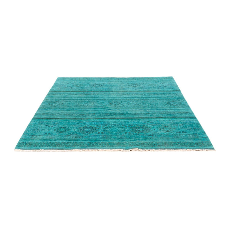 Ziegler Rug - Vintage/Overdyed - 201 x 148 cm - blue