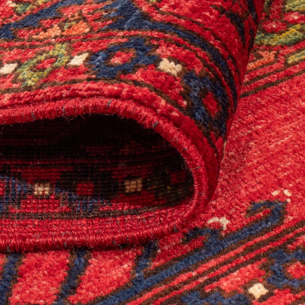 Afghan Rug - Kunduz - 148 x 100 cm - red